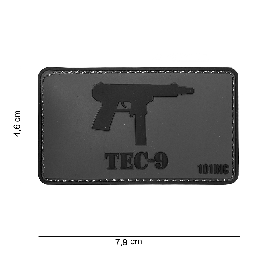 Embleem 3D PVC TEC-9 #15073