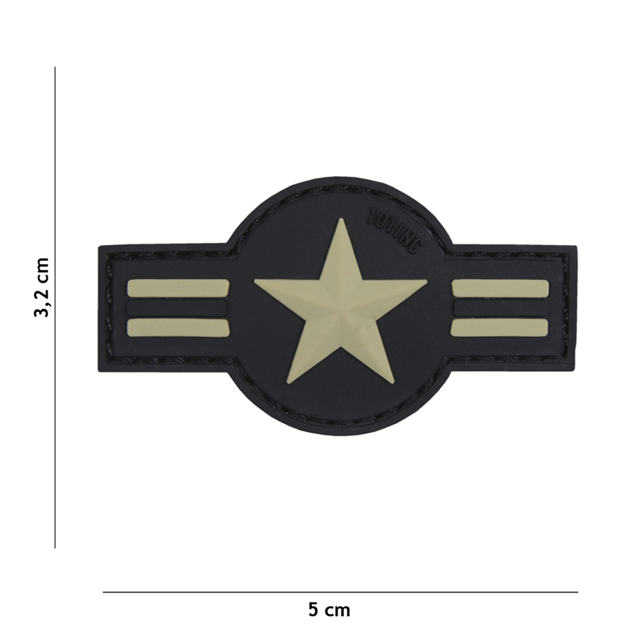 Embleem 3D PVC U.S. Air Force coyote #18076