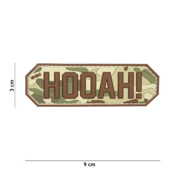 Embleem 3D PVC HOOAH! #17058