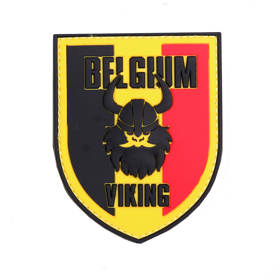 Embleem 3D PVC Belgium Viking #1083