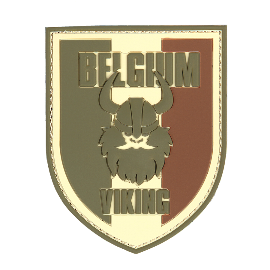 Embleem 3D PVC Belgium Viking #2063