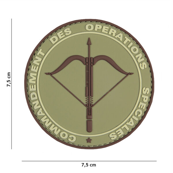Embleem 3D PVC Commandement #2101