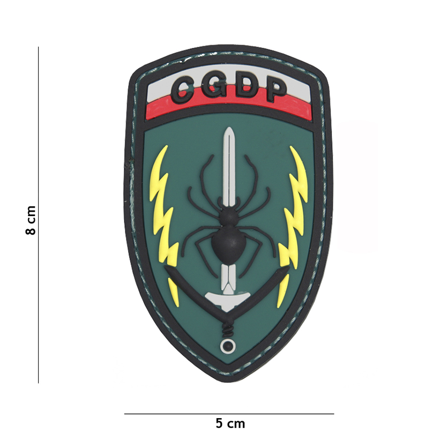 Embleem 3D PVC CQDP #2106