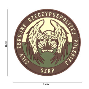 Embleem 3D PVC SZRP muti #2085