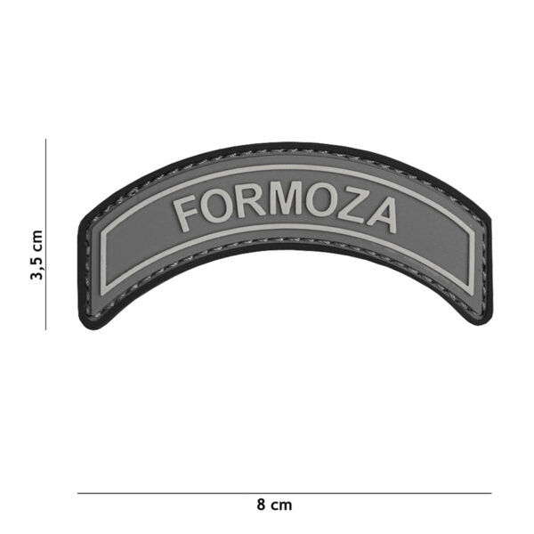 Embleem 3D PVC Formoza grijs #2087