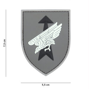 Embleem 3D PVC Duitse Special Forces grijs #2079