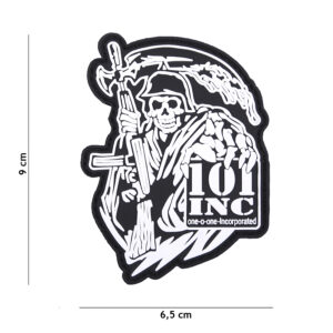 Embleem 3D PVC 101 INC Reaper Gun #4102