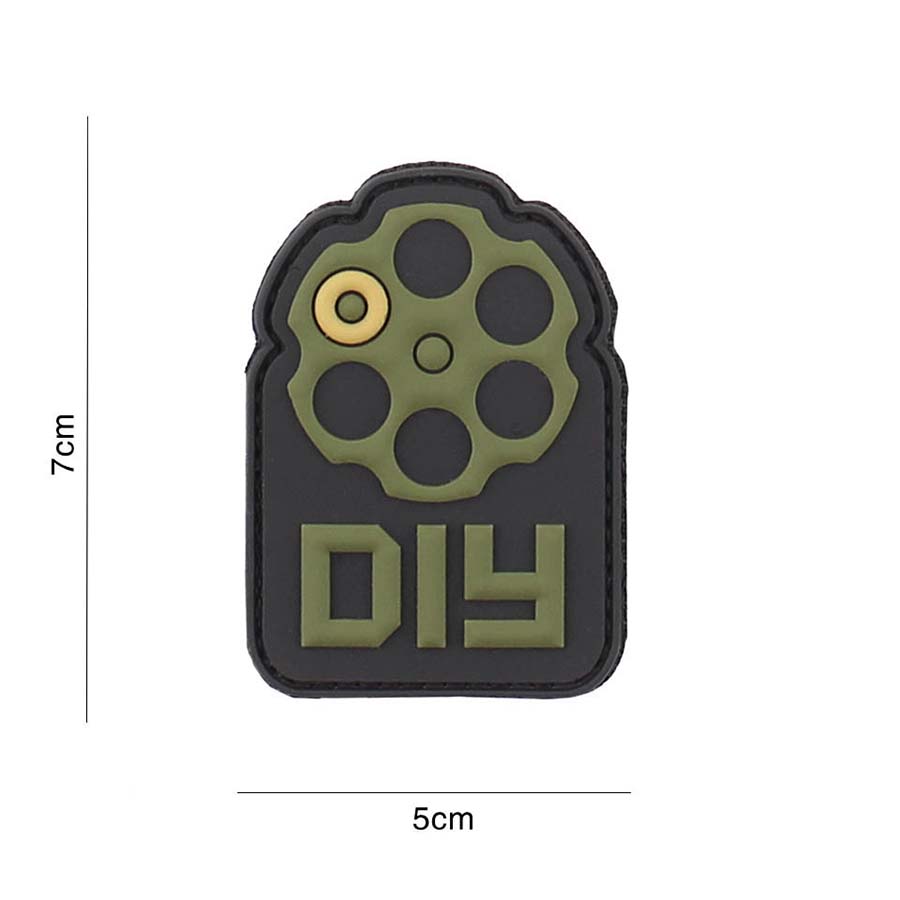 Embleem 3D PVC Do It Yourself groen #3098