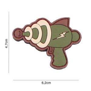 Embleem 3D PVC Spacegun #3111