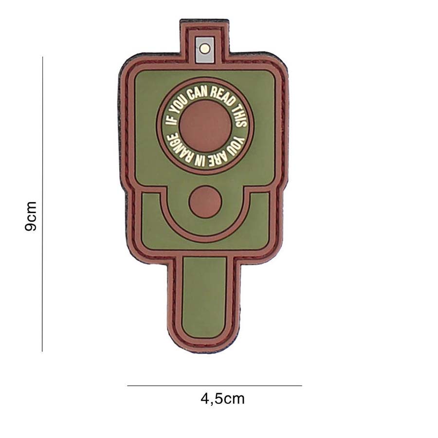 Embleem 3D PVC In Range #3124