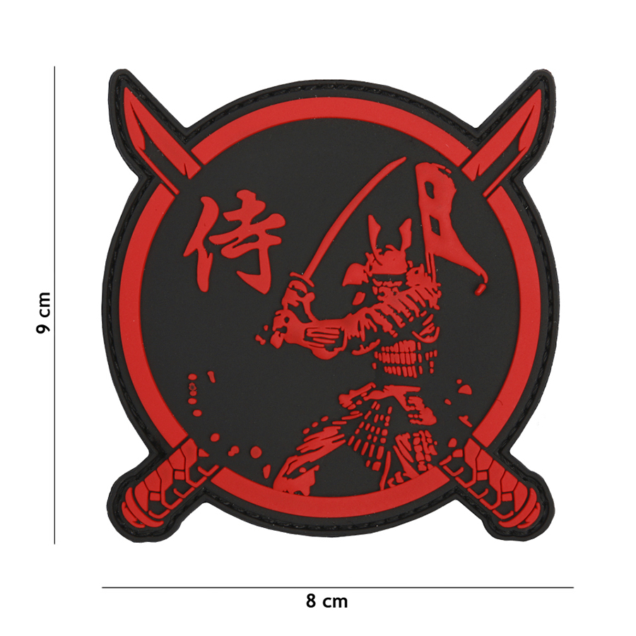Embleem 3D PVC Samurai Warrior #4112