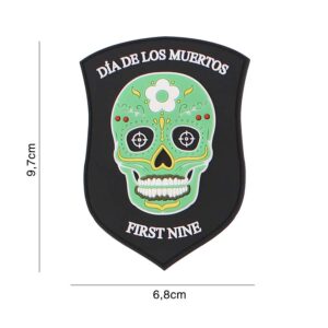 Embleem 3D PVC First nine schild groen #6124
