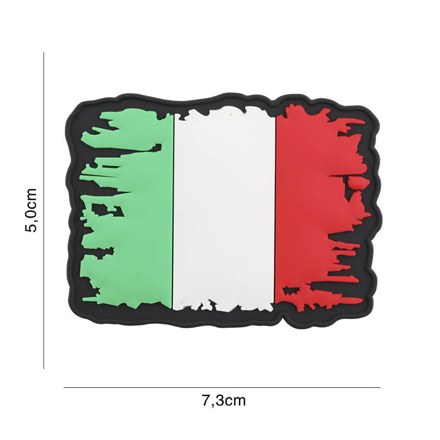Embleem 3D PVC Italie vintage #7109