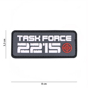 Embleem 3D PVC Task Force 2215 style 3 #11153