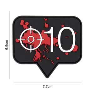 Embleem 3D PVC Headshot 10 #9099