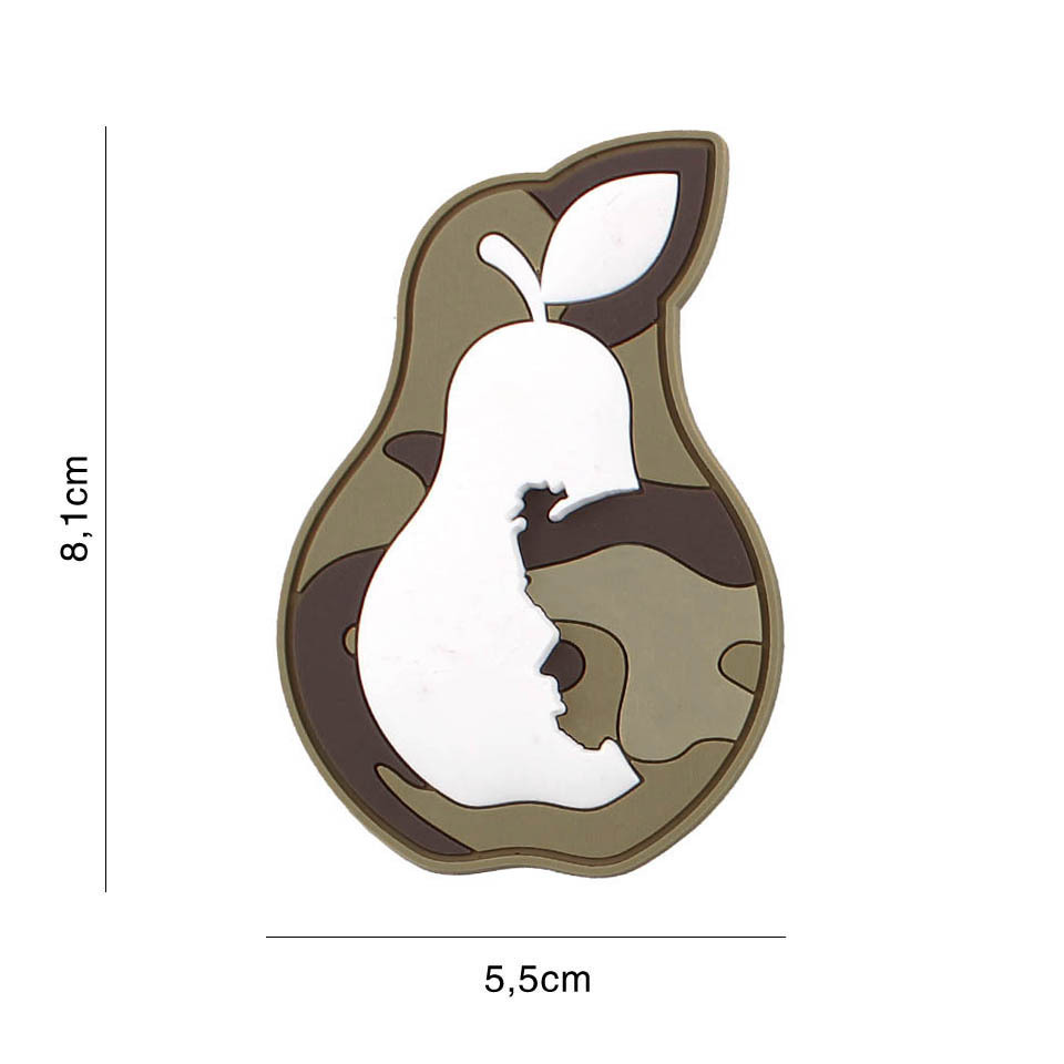 Embleem 3D PVC iPear desert #9112