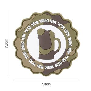 Embleem 3D PVC Drink beer woodland #9117
