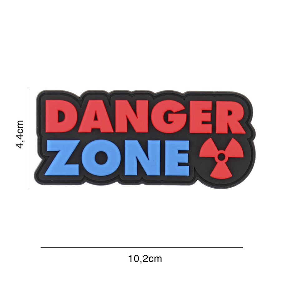 Embleem 3D PVC Danger Zone Mario #2110