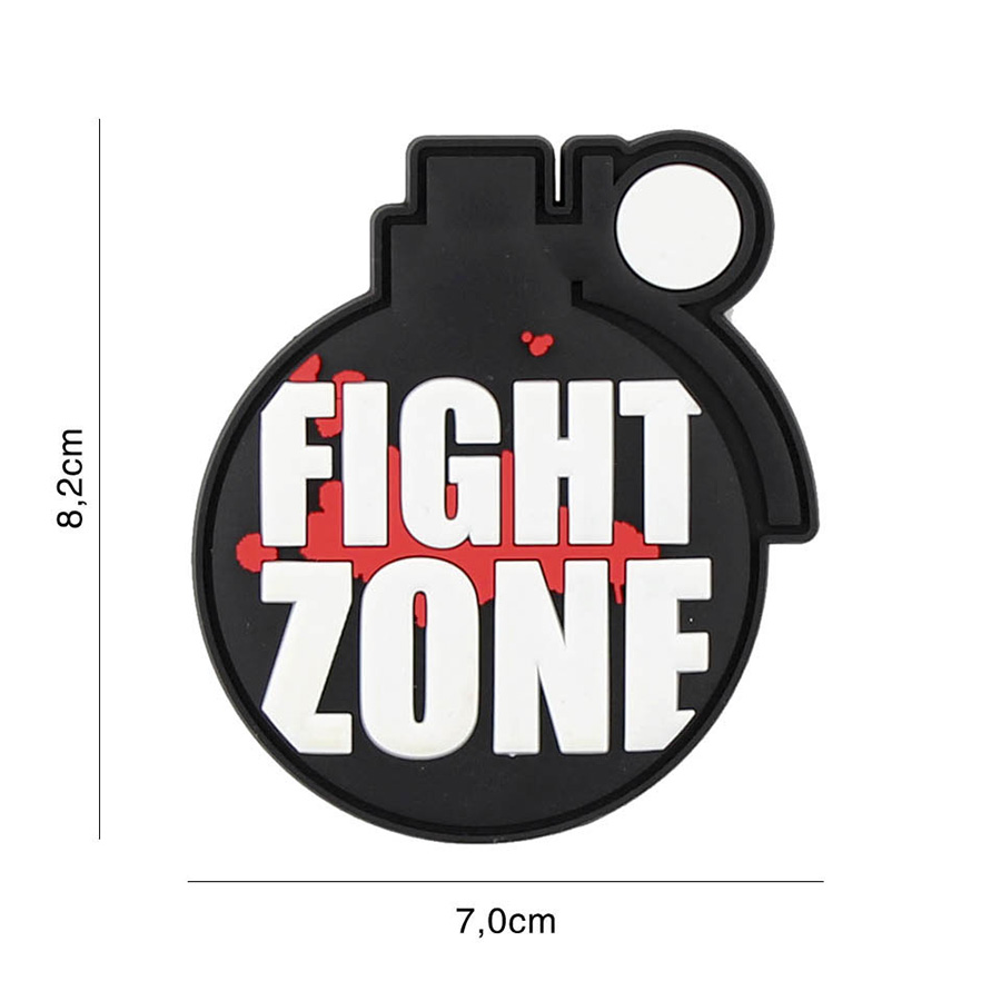 Embleem 3D PVC Fight zone #2119