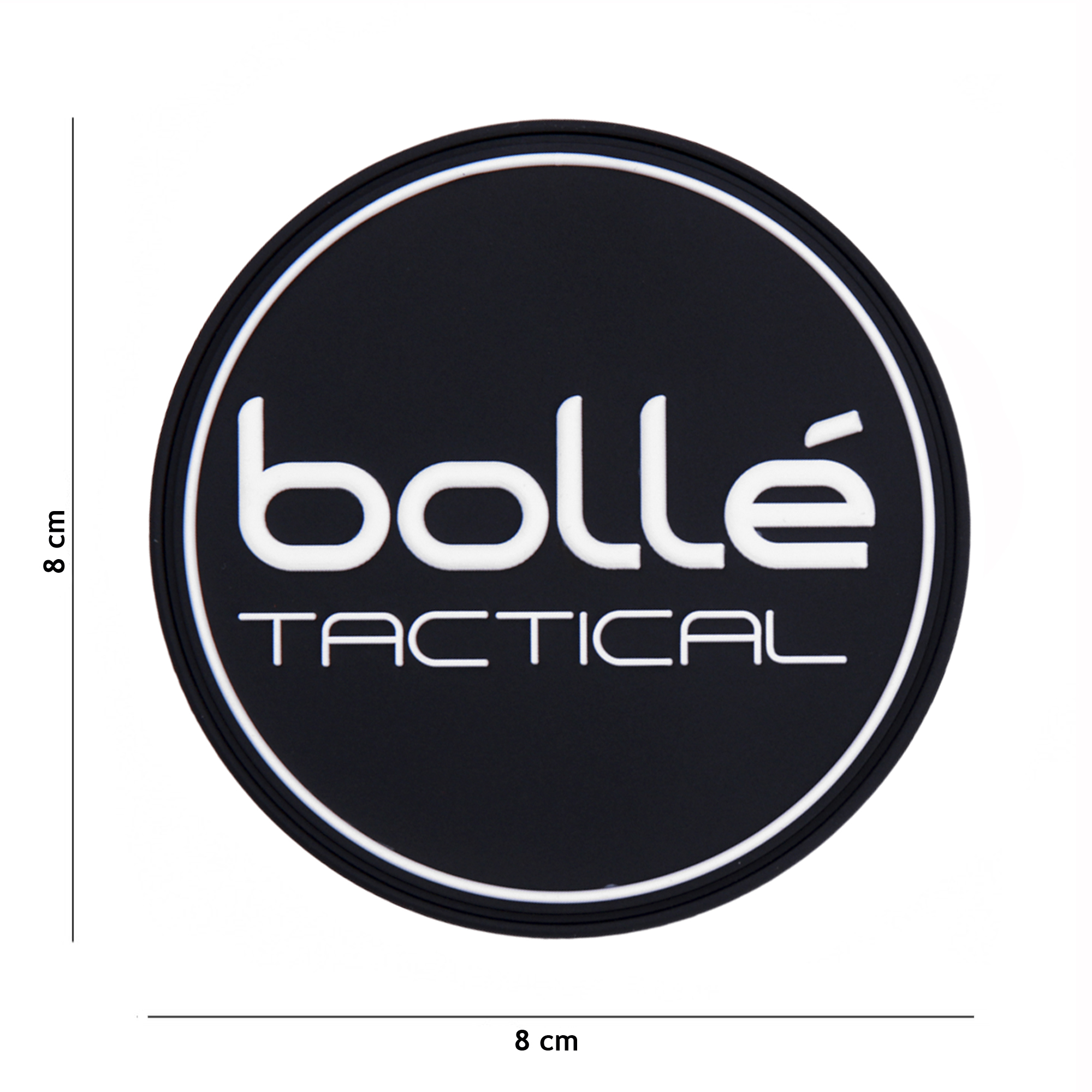 Embleem 3D PVC Bollé tactical zwart #8132