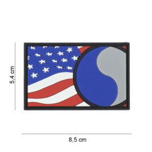 Embleem 3D PVC 29th Infantry vlag #7092