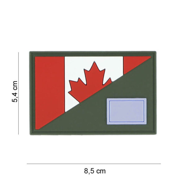 Embleem 3D PVC Canada halve vlag #19065