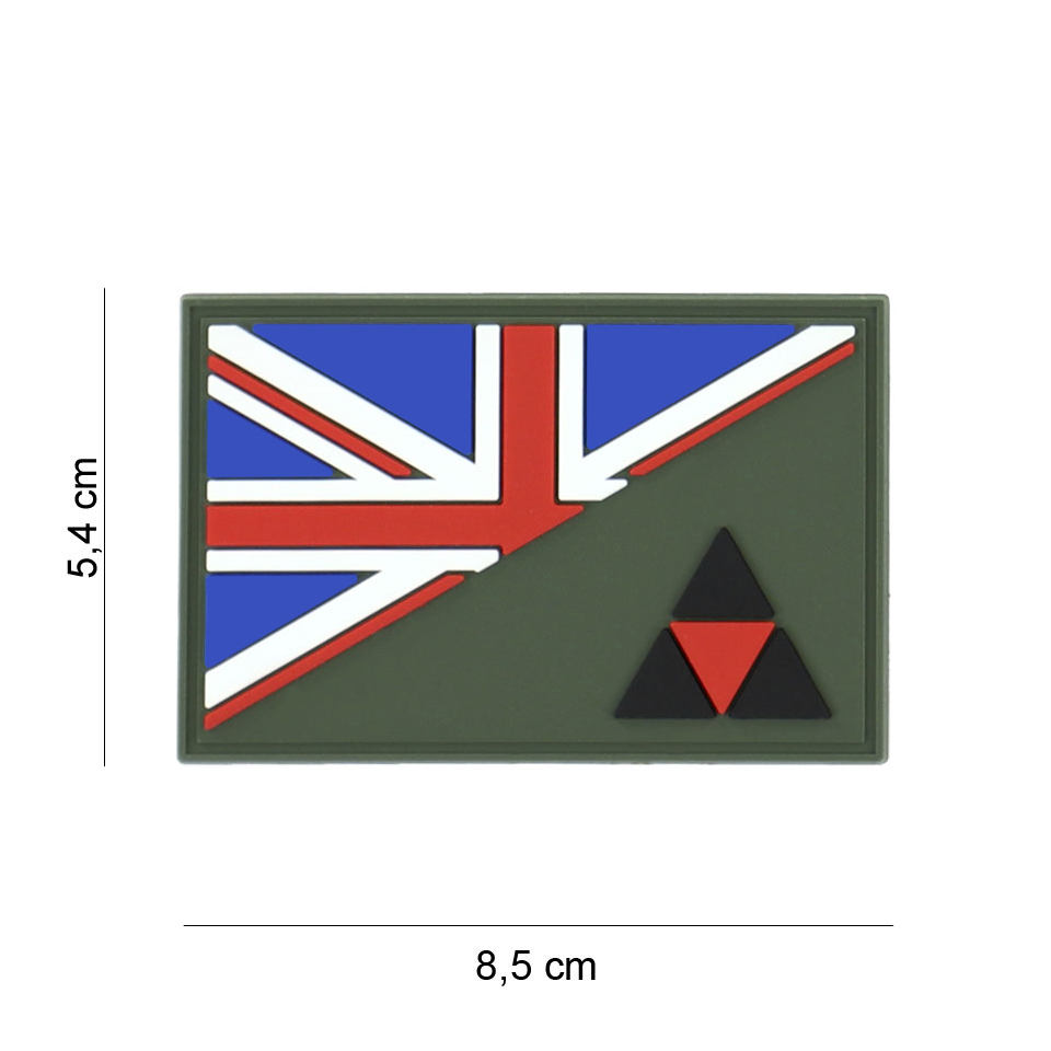 Embleem 3D PVC 3rd Infantry halve vlag #19066