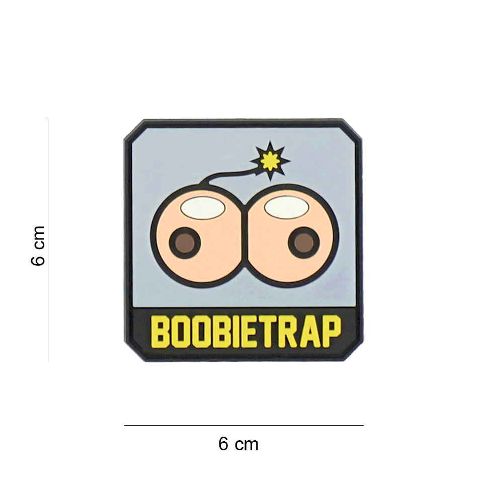 Embleem 3D PVC Boobietrap #7124