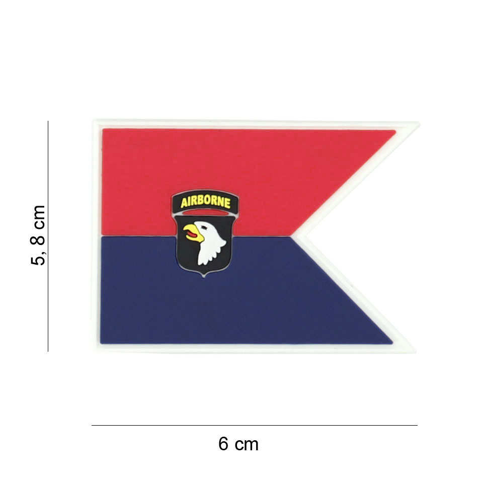 Embleem 3D PVC 101st Airborne guide #19069