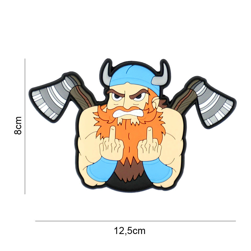Embleem 3D PVC Angry Viking #8143