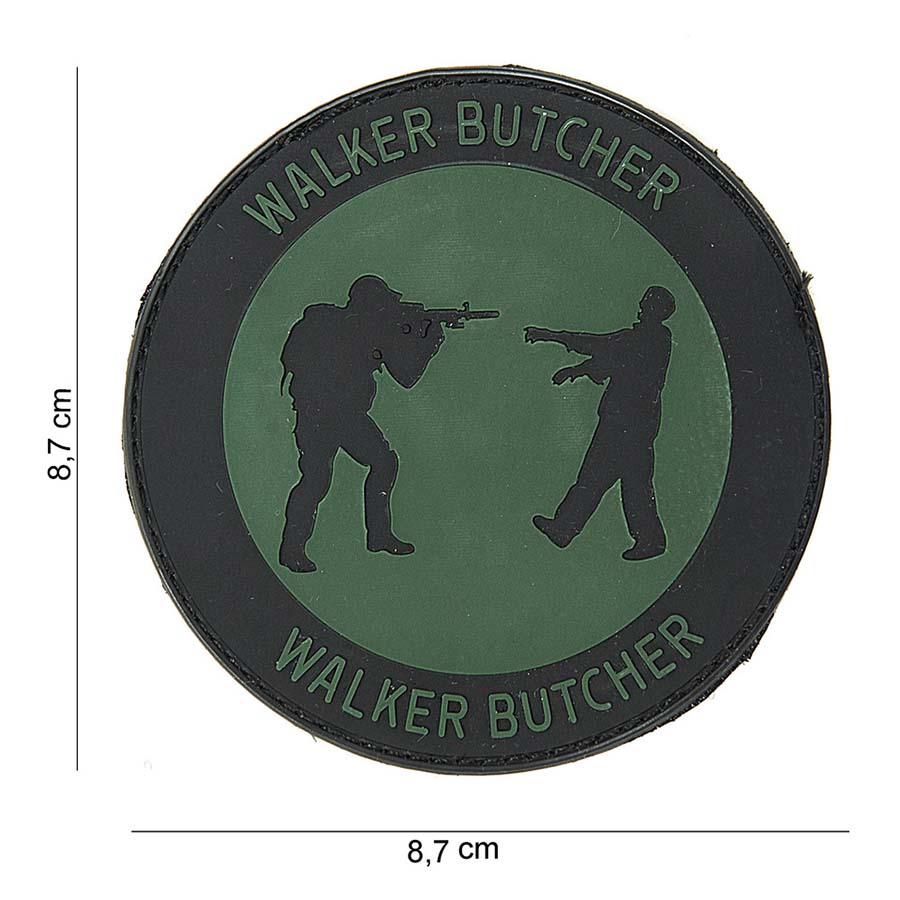 Embleem 3D PVC Walker butcher #10077