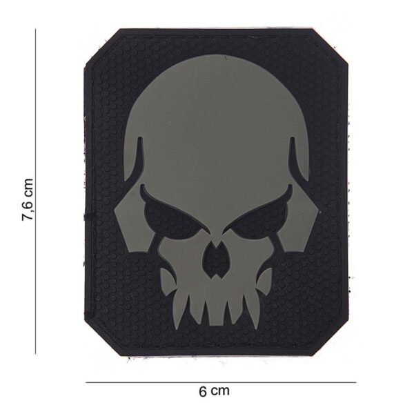 Embleem 3D PVC *4 Pirate skull #13018