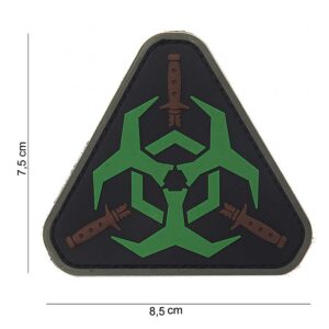 Embleem 3D PVC *4 Outbreak response #13066