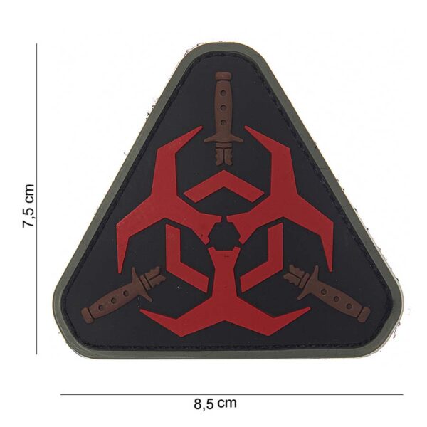Embleem 3D PVC *3 Outbreak response #13024