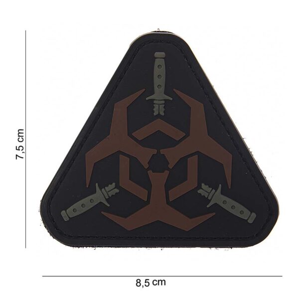 Embleem 3D PVC *1 Outbreak response #13016