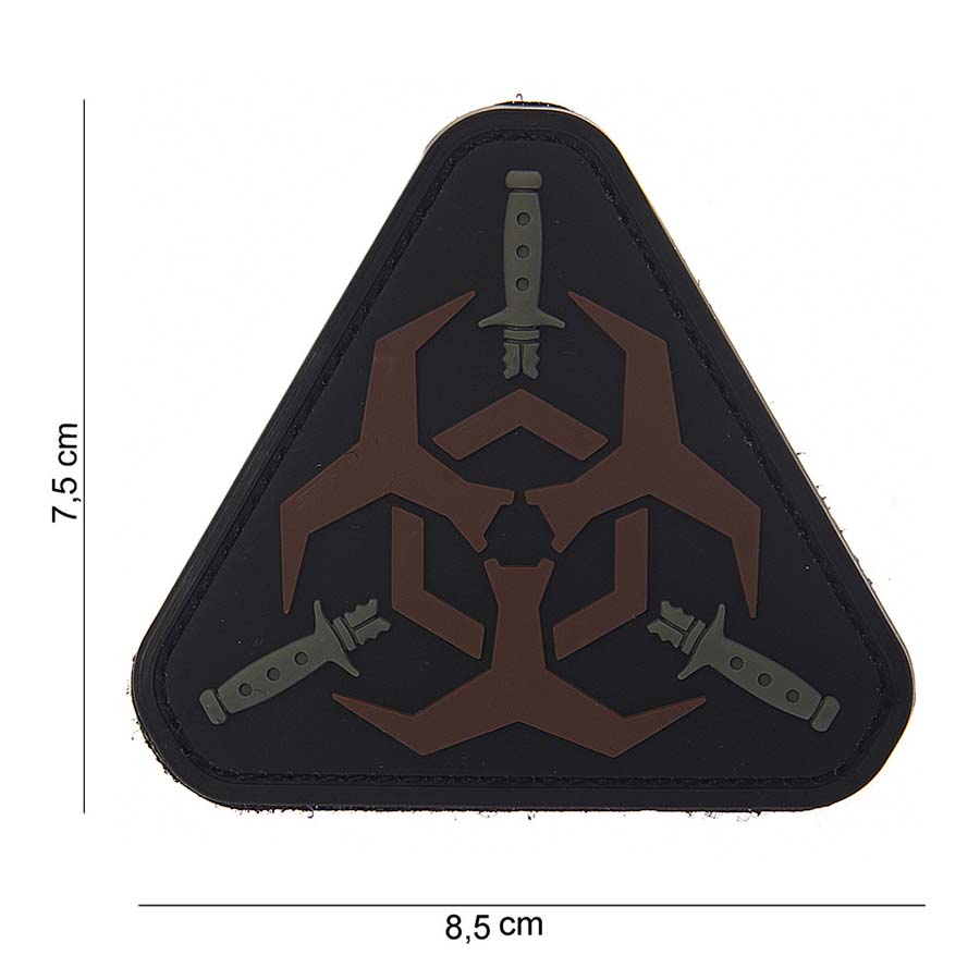 Embleem 3D PVC *1 Outbreak response #13016