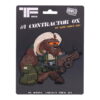 TF-2215 Embleem 3D PVC Contractor Ox Nr. 1 #23011