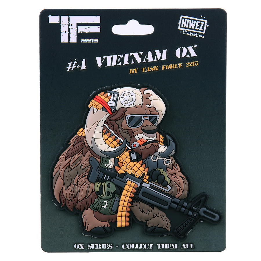TF-2215 Embleem 3D PVC Vietnam Ox Nr. 4 #23014