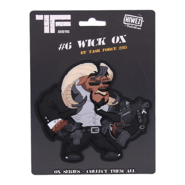 TF-2215 Embleem 3D PVC Wick Ox No.6 #23016