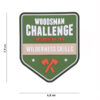 Embleem 3D PVC Woodsman Challenge #23009