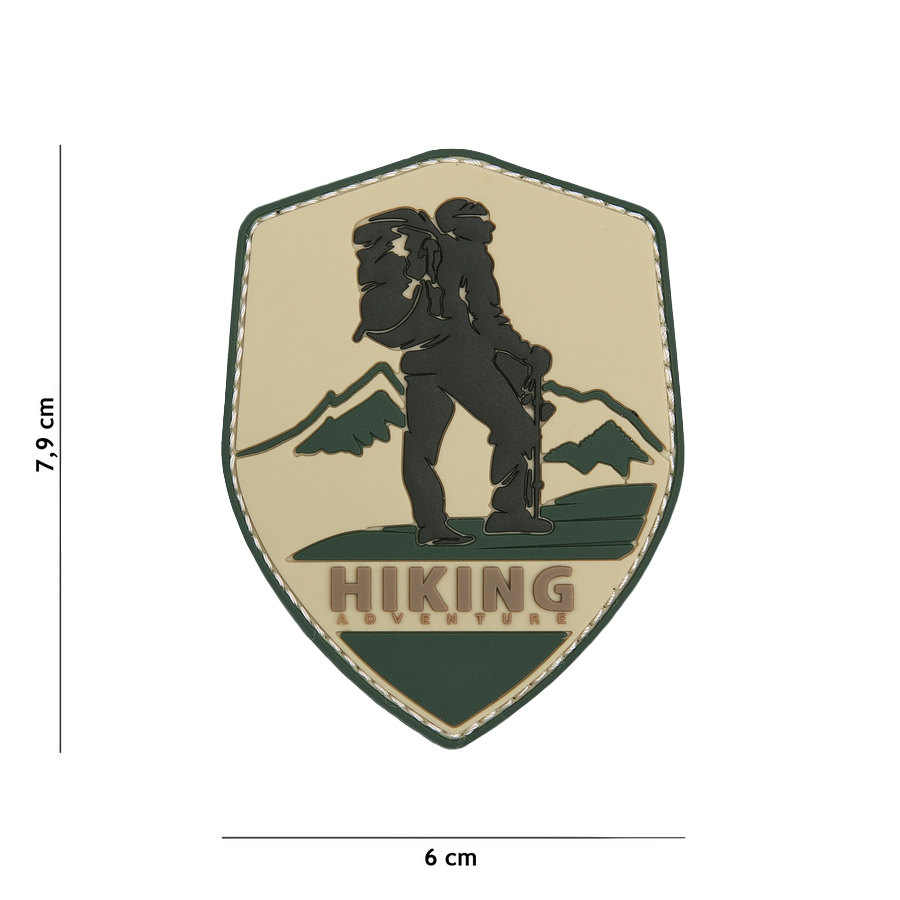 Embleem 3D PVC Hiking Adventure #23010