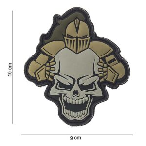 Embleem 3D PVC Knight beige #10108