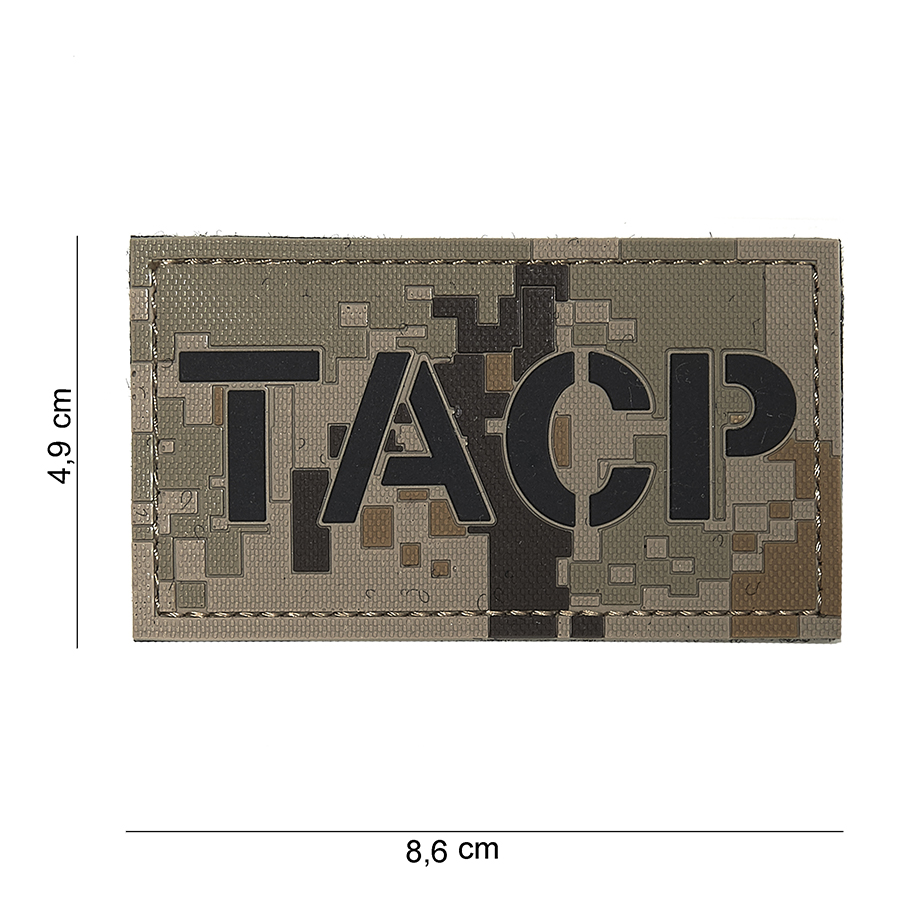 Embleem 3D PVC TACP dig. desert #16101