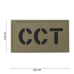 Embleem 3D PVC CCT coyote #16108