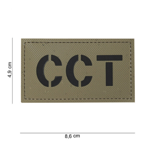 Embleem 3D PVC CCT coyote #16108