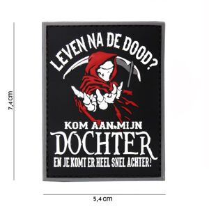 Embleem 3D PVC Leven na de dood #20077