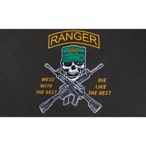 Vlag Ranger-zwart