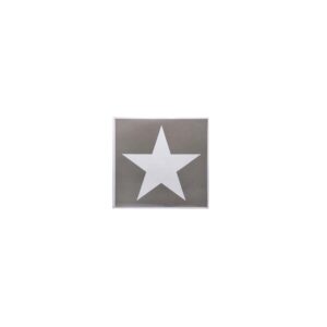 Sjabloon sticker U.S. star klein