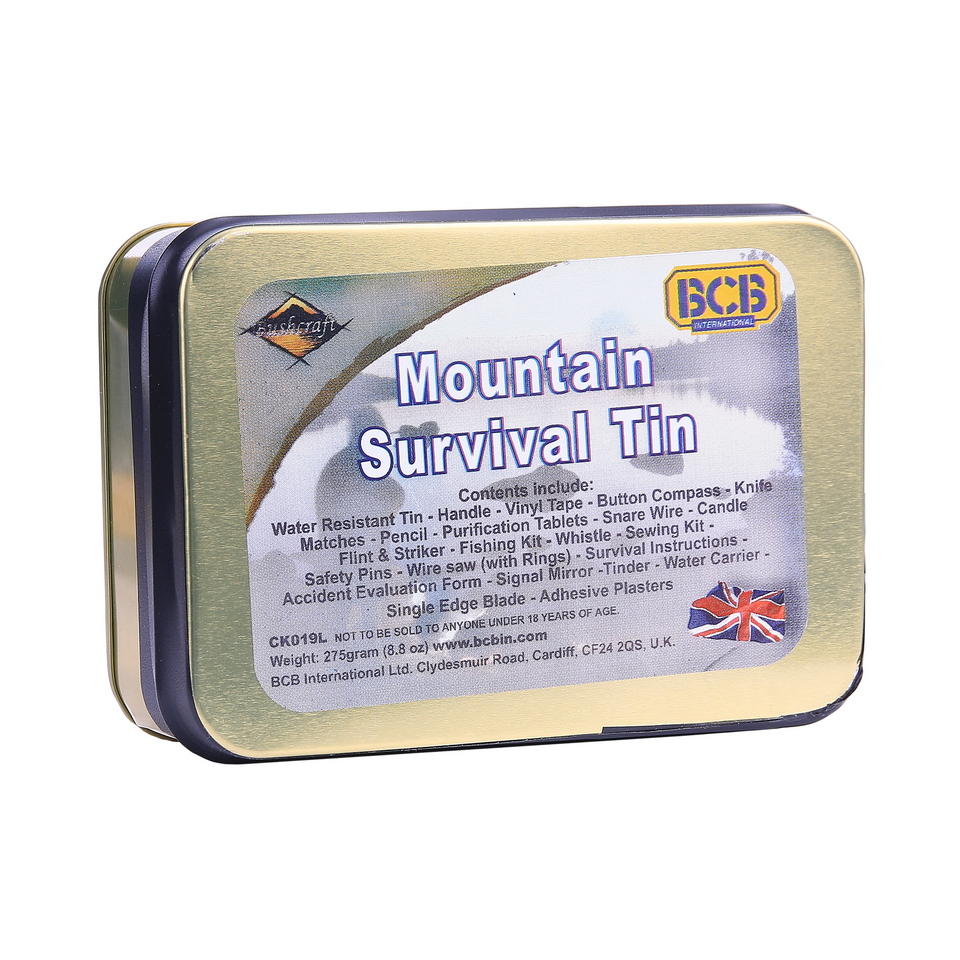 BCB Mountain survival tin CK019L BCB Mountain survival tin CK019L