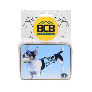 BCB My dog walking tin ADV053